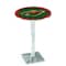 Holland Bar Stool Co 36" Chrome Minnesota Wild Pub Table L217C3628MinWld - alternate 1